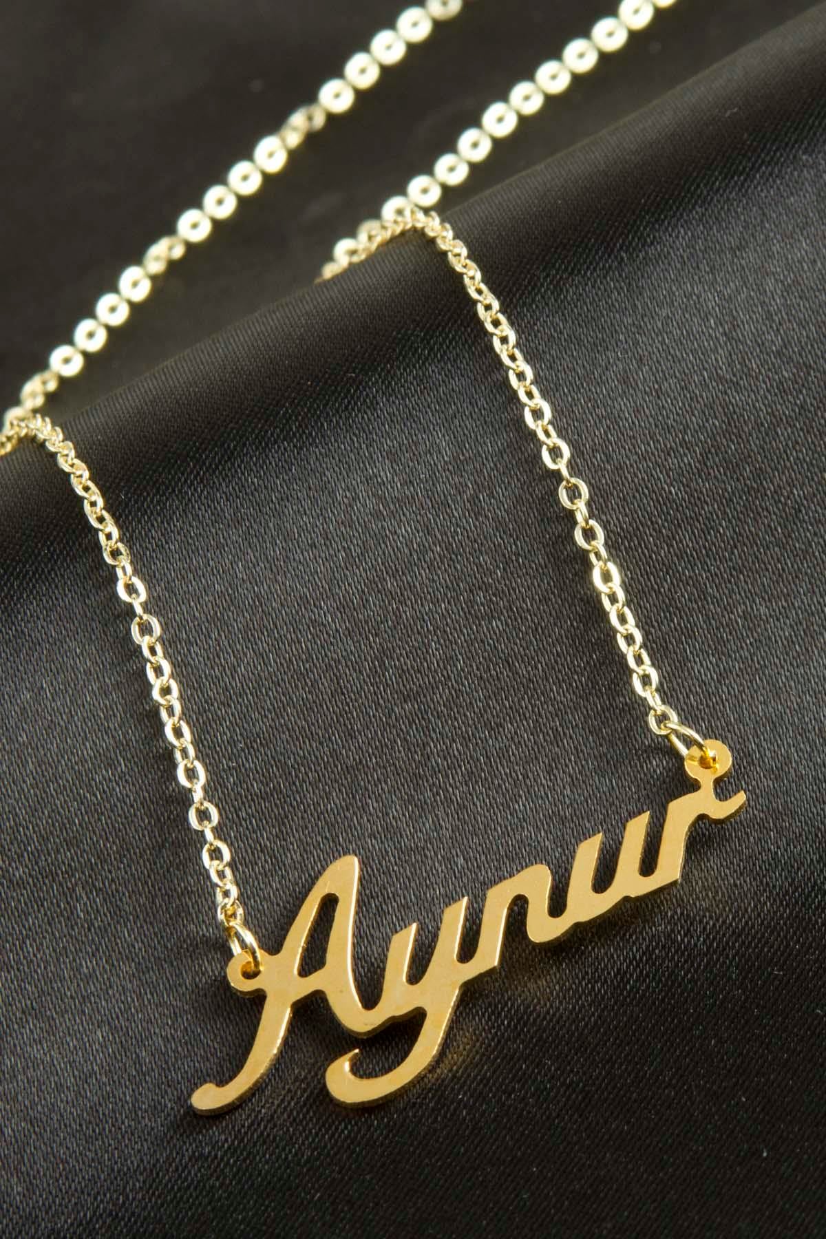 Aynur isimli kolye (Kişiye Özel)