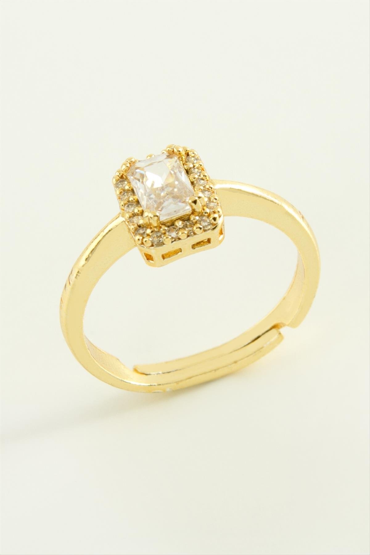 Baget Taşlı Yüzük