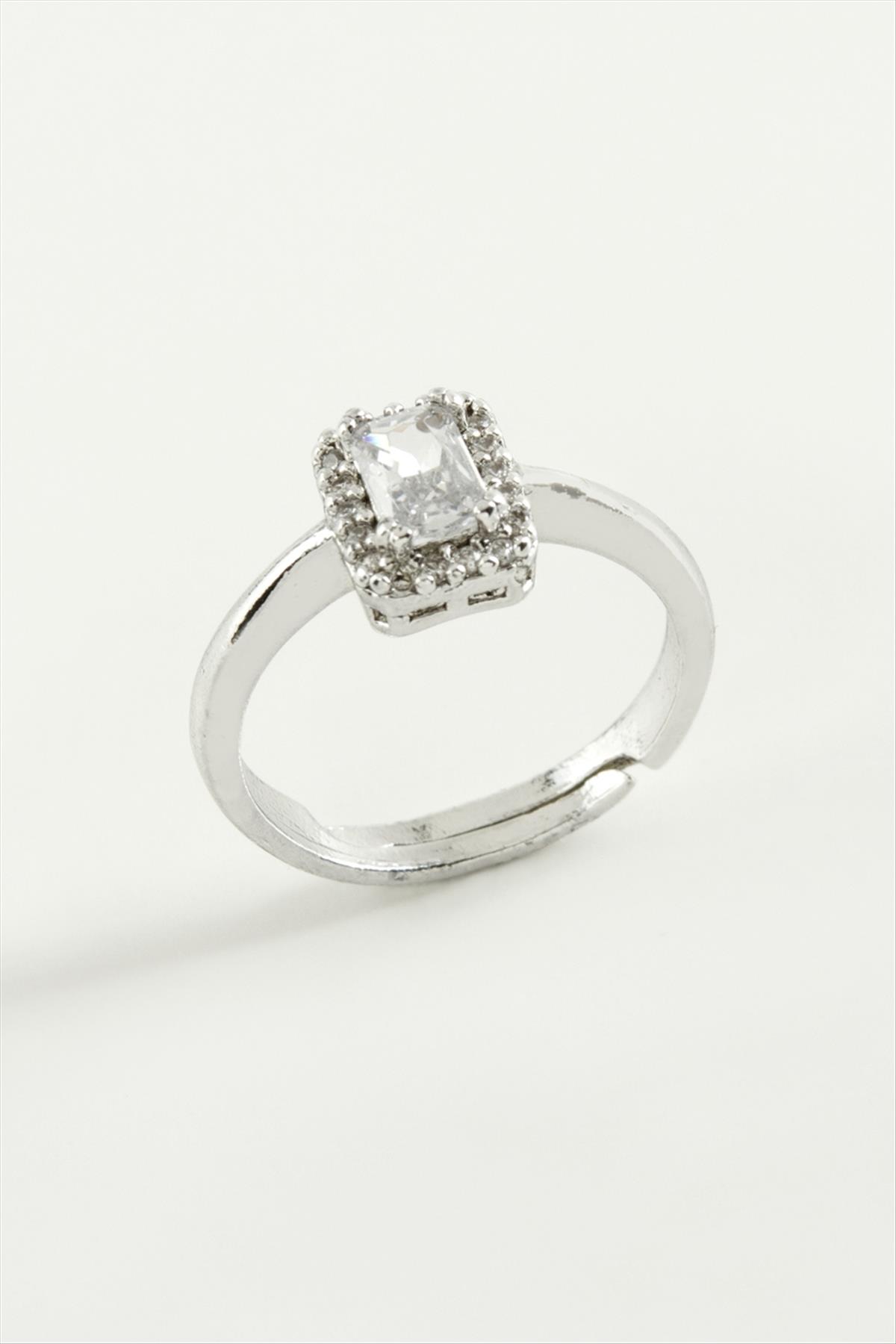 Baget Taşlı Yüzük