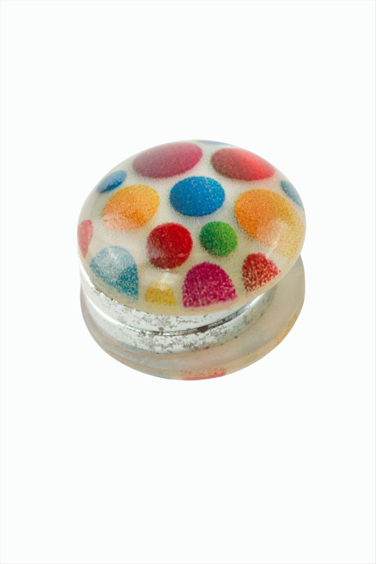 Benekli Kupa Eşarp Mıknatısı 1 Adet