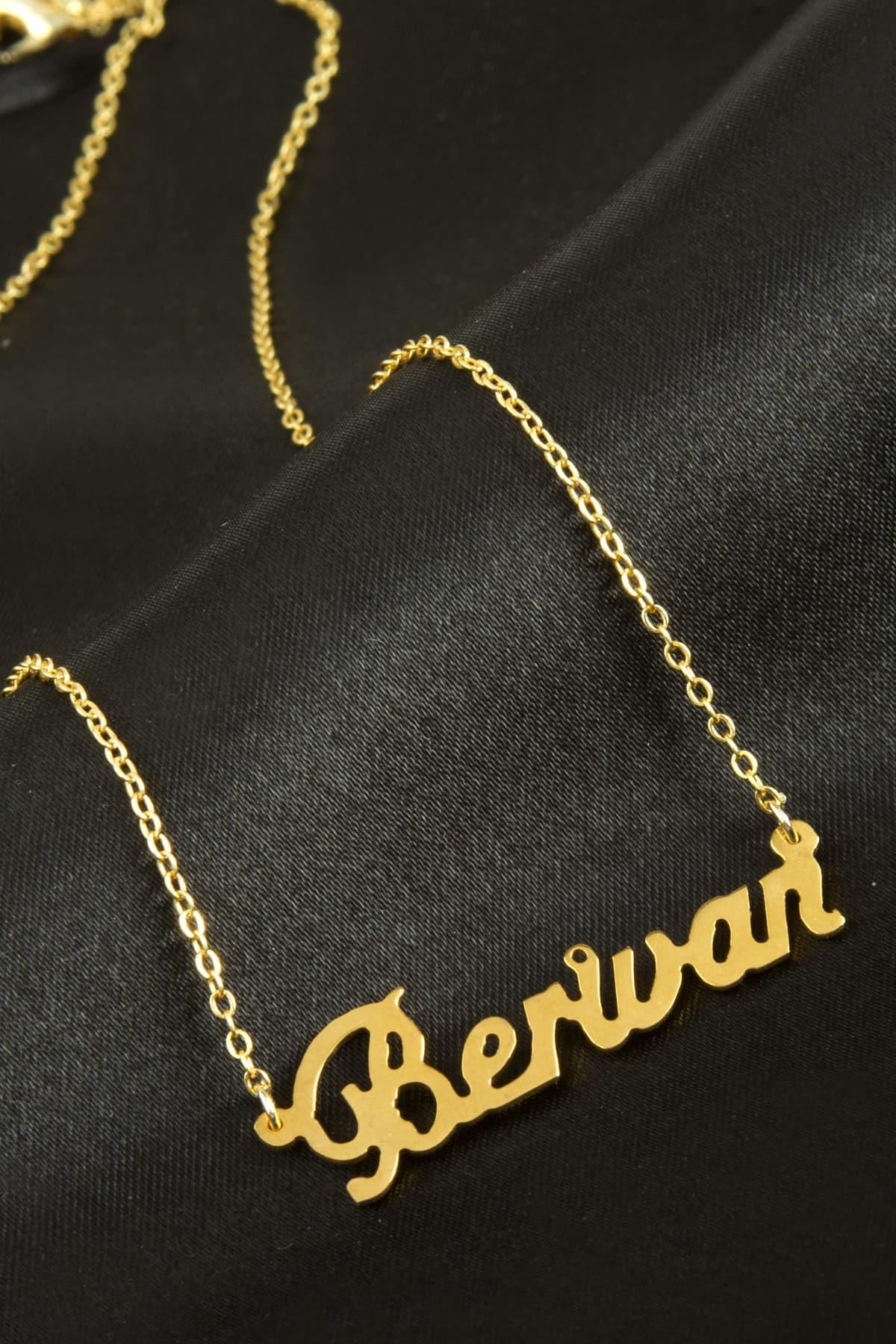 Berivan İsimli Kolye (Kişiye Özel)