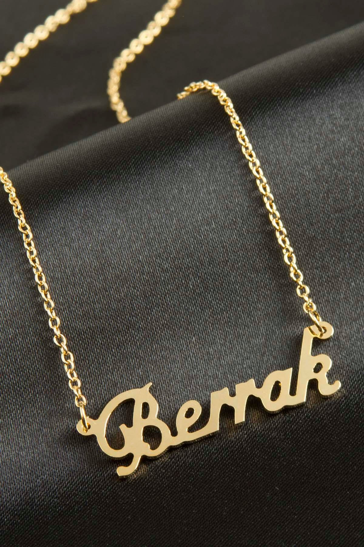 Berrak İsimli Kolye (Kişiye Özel)