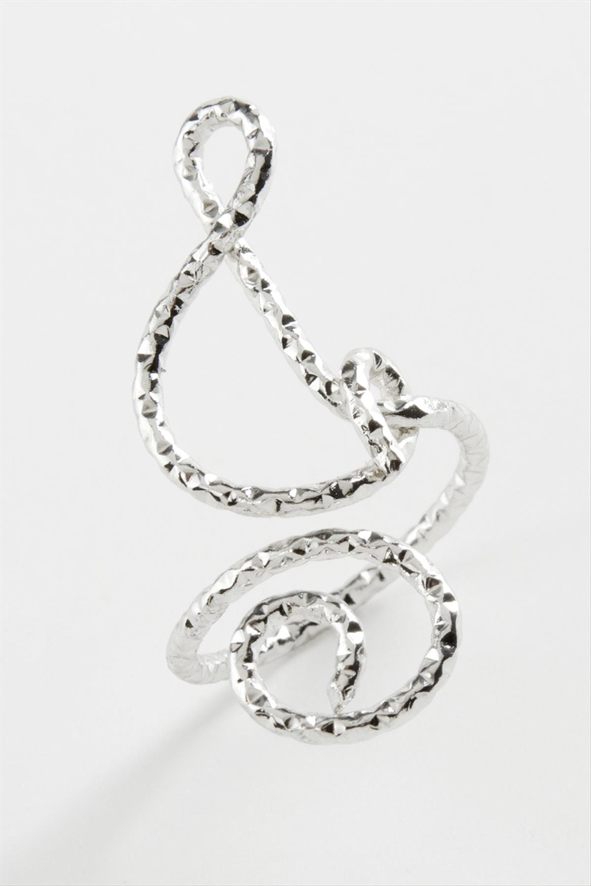 Burgulu Metal Yüzük