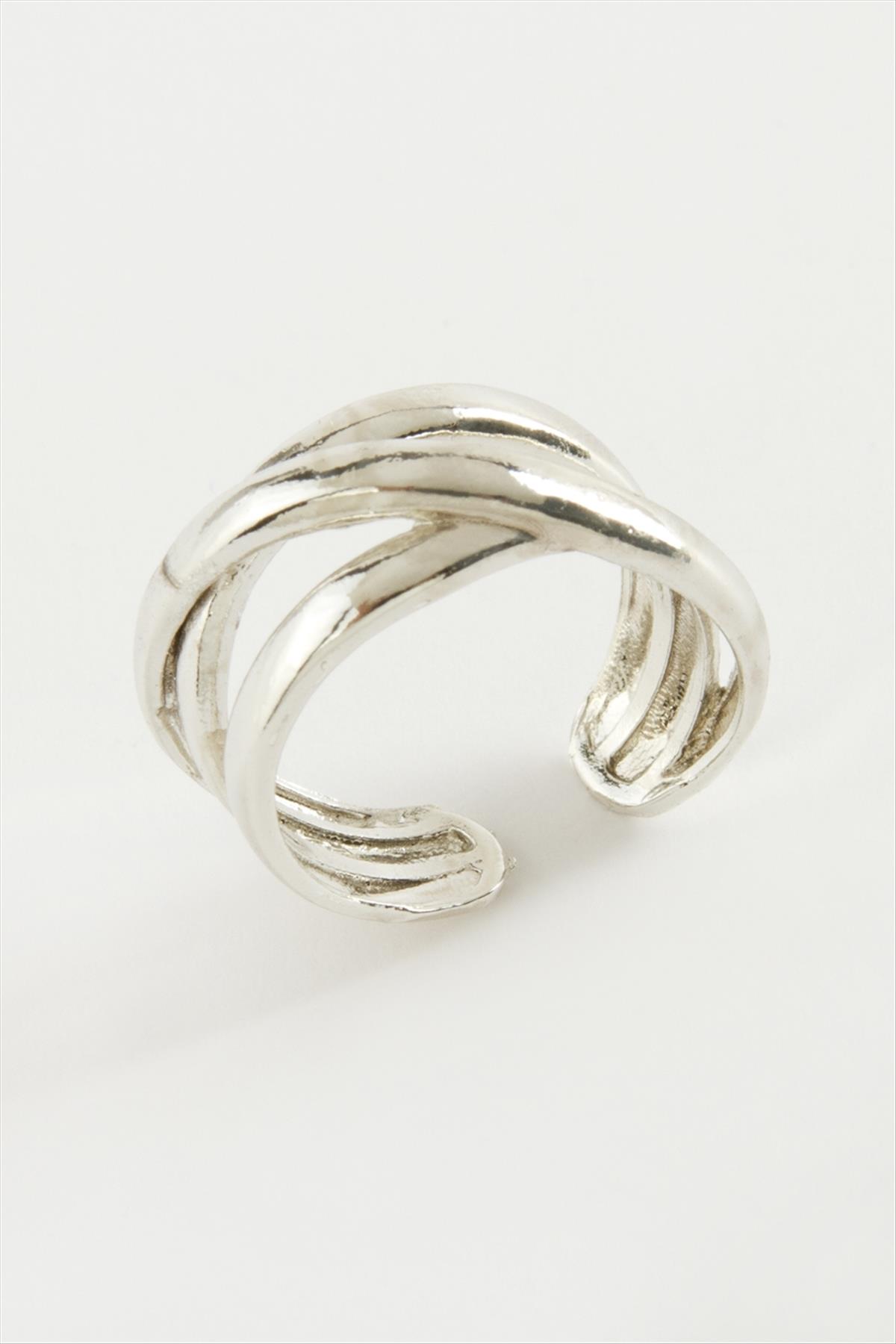 Burgulu Metal Yüzük