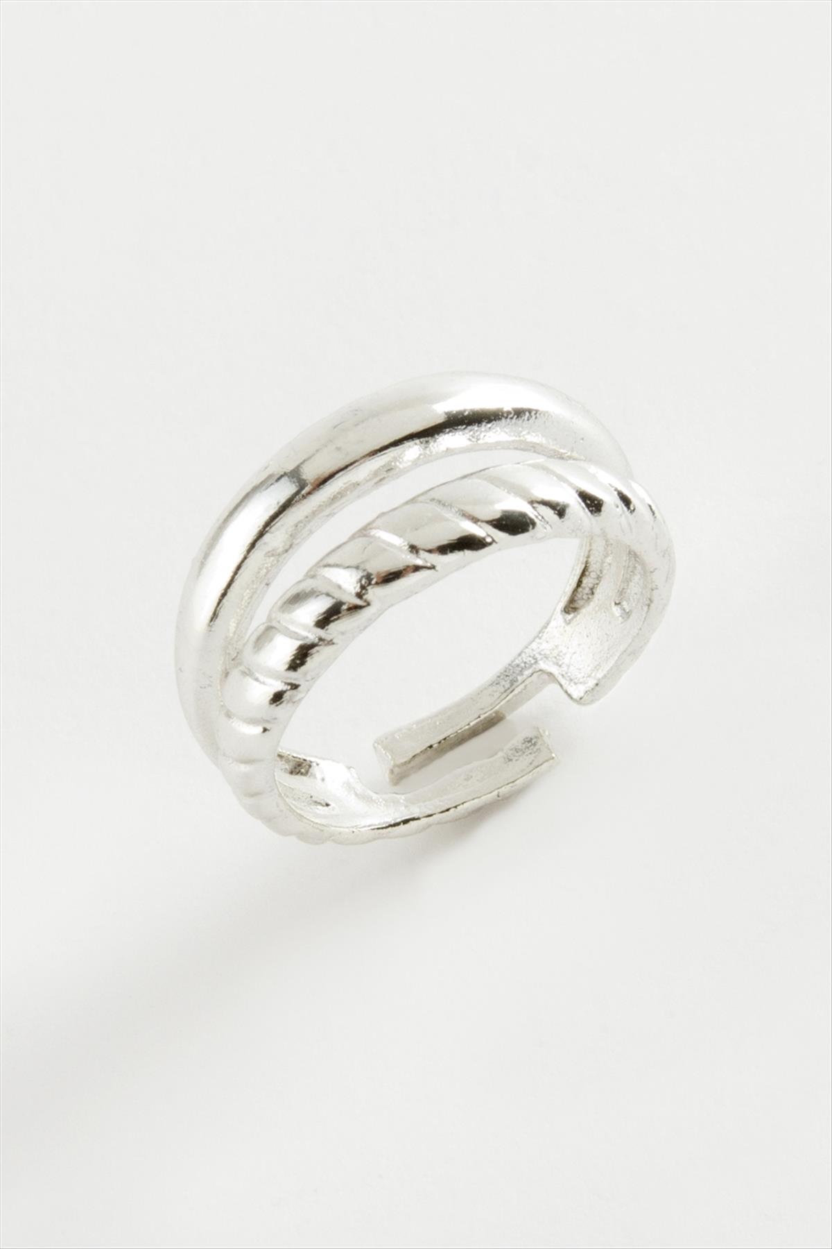 Burgulu Metal Yüzük