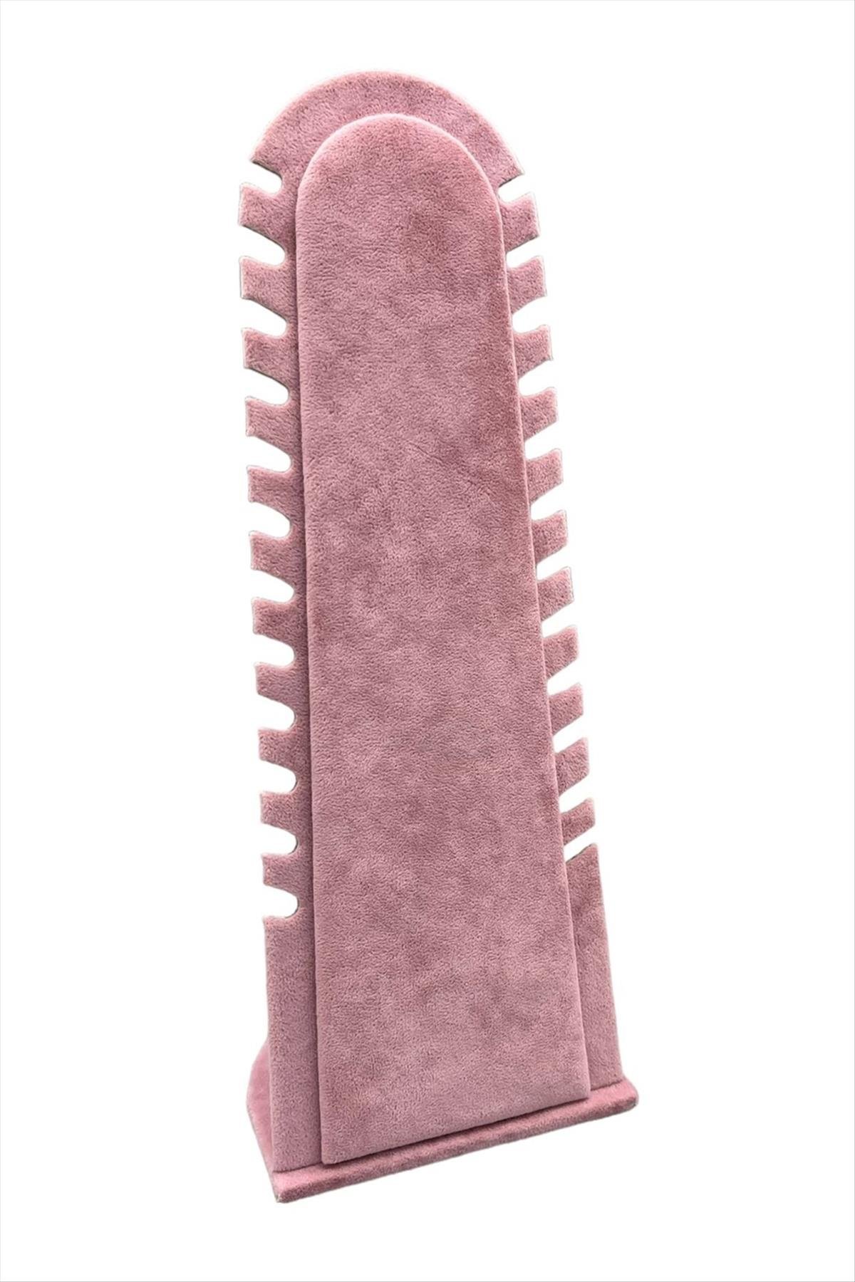 Çam Anfora Kumaş Kaplamalı Kolye Standı