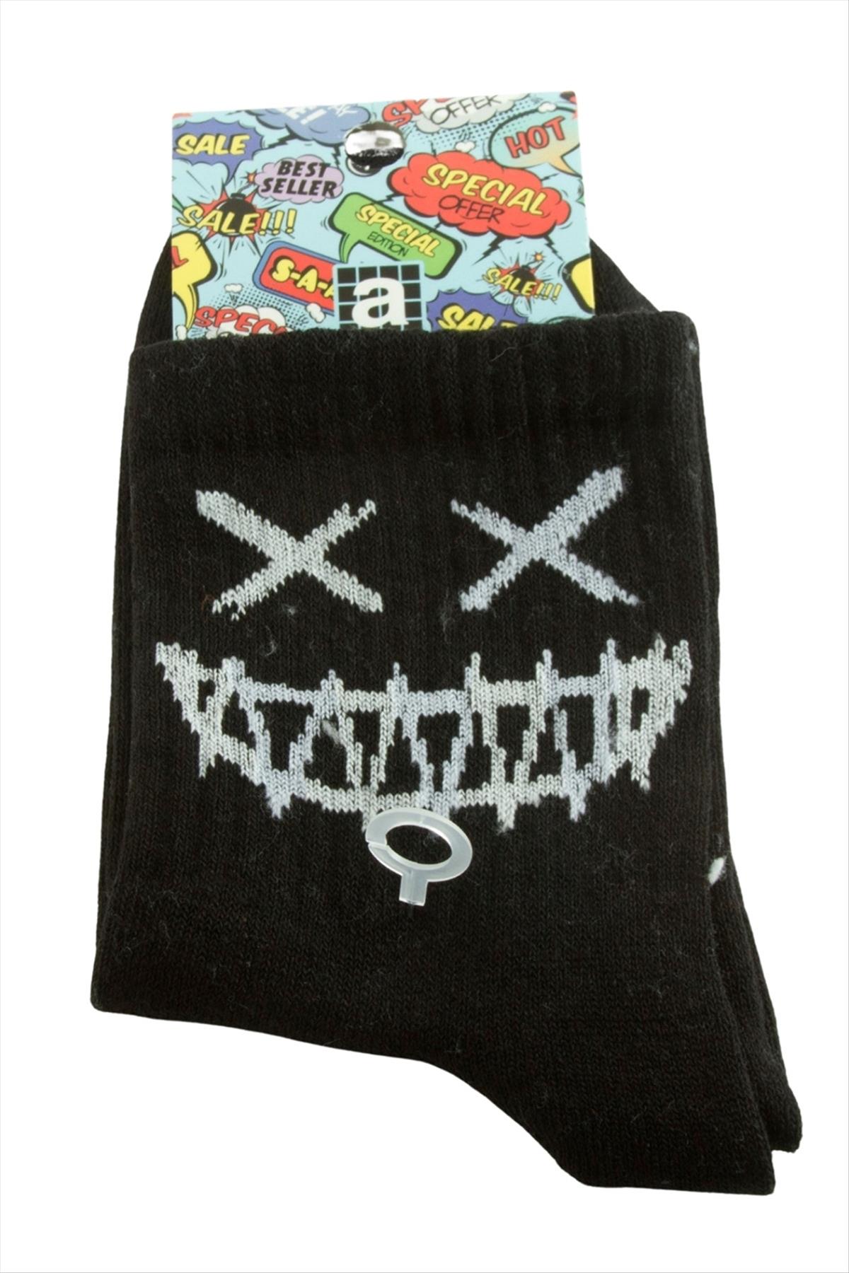 Canavar Kolej Çorap 8*28