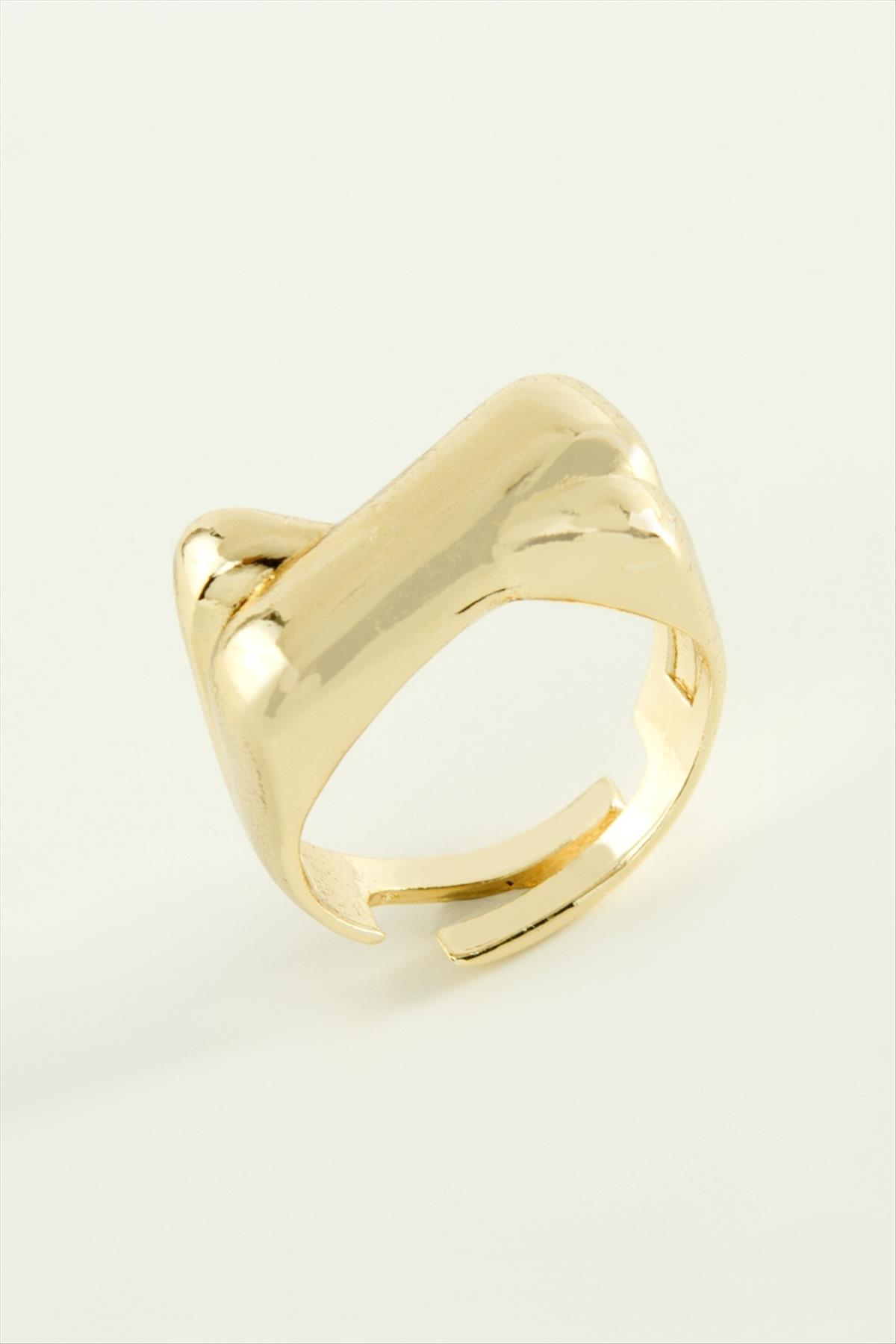 Çapraz Metal Yüzük