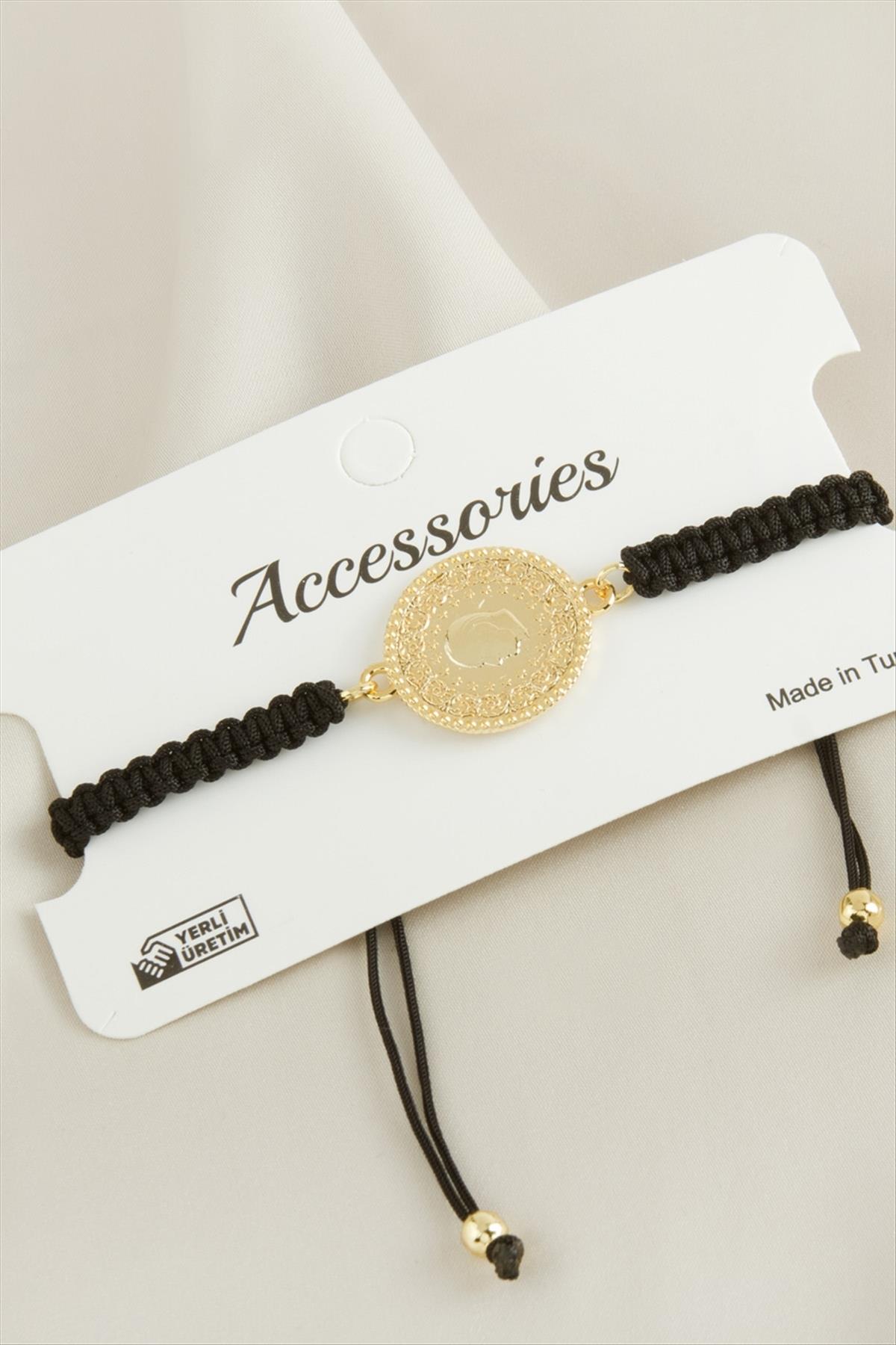 Çeyrek Makrome Örgülü Bileklik