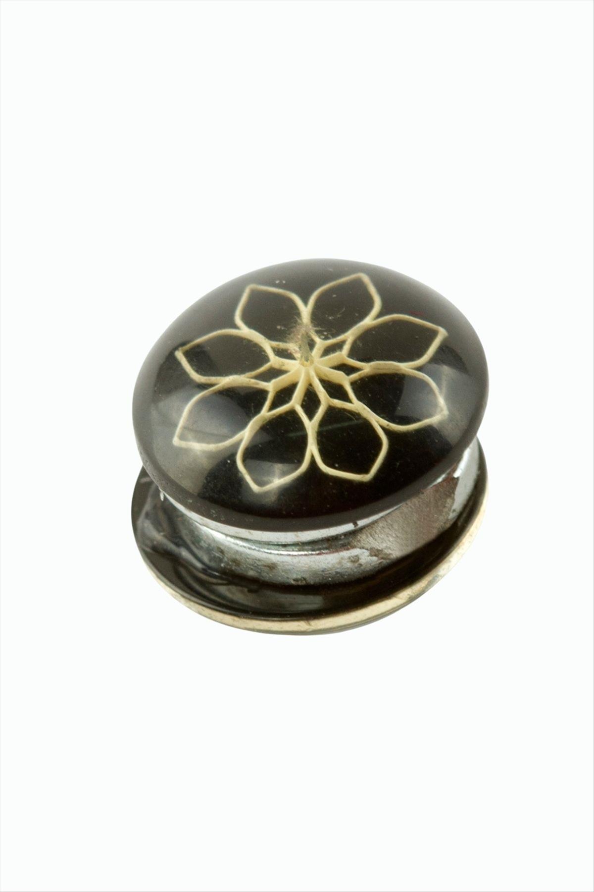 Çiçek Kupa Eşarp Mıknatısı 1 Adet