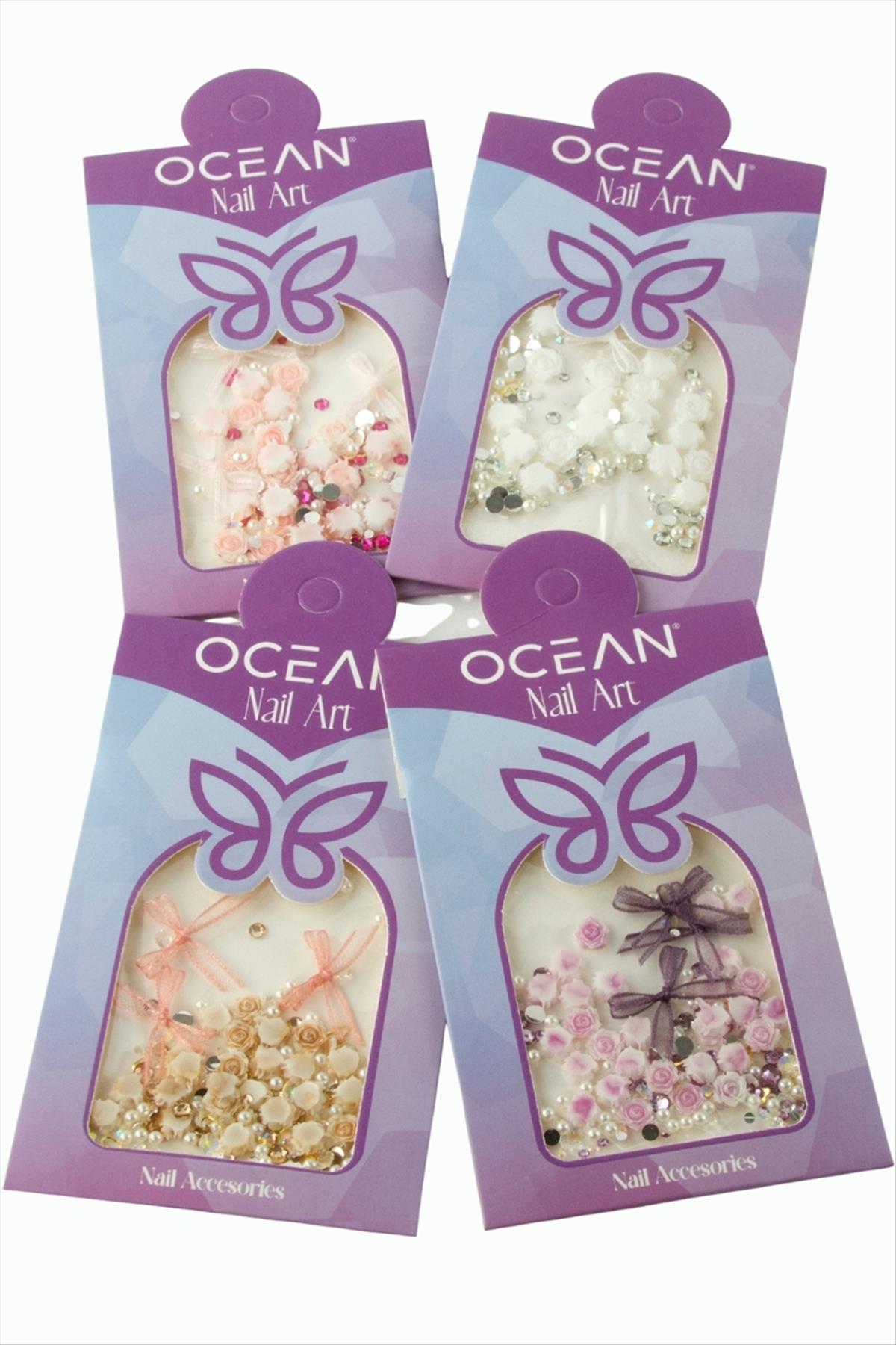 Çiçek Tırnak ve Yüz Süsleme Taşı