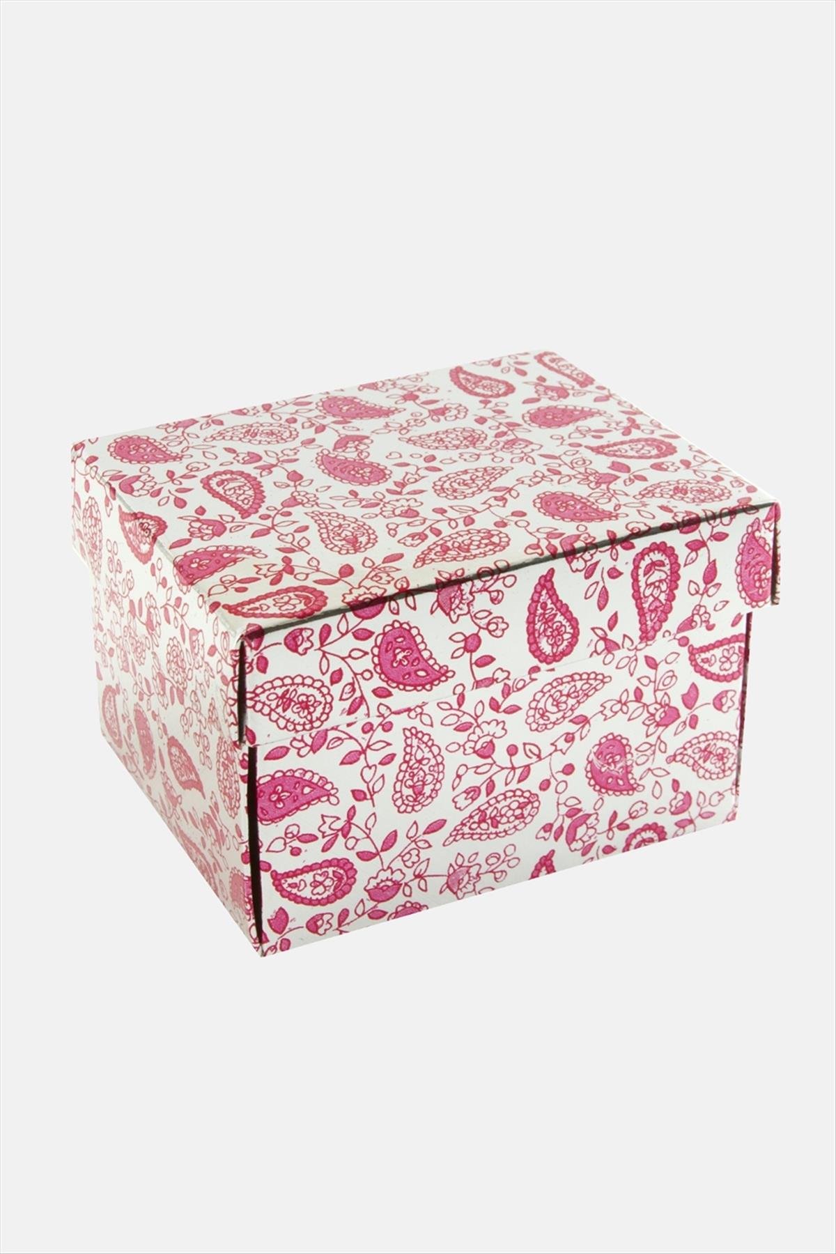 Çini Desenli Kapaklı Saat Kutusu