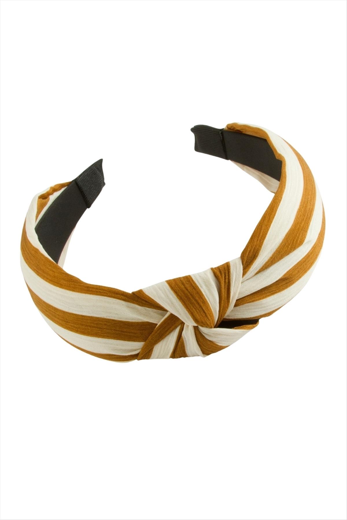 Çizgili Desenli Fiyong Taç