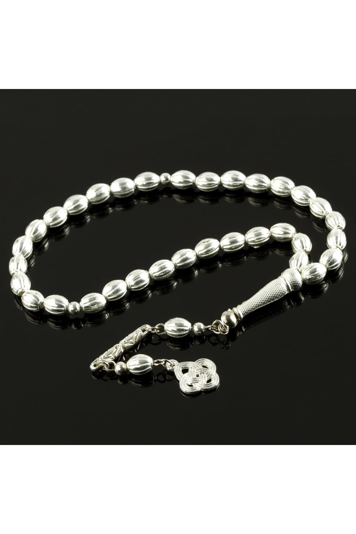 Çizgili Metal Tesbih 0,6 mm