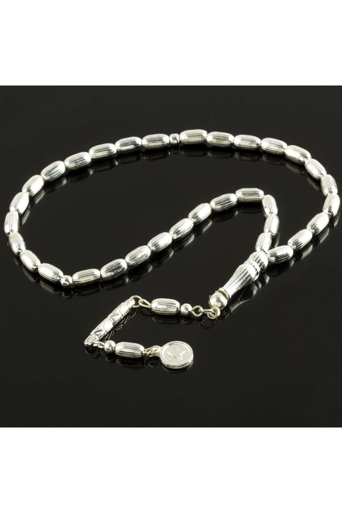 Çizgili Metal Tesbih 0,6 mm