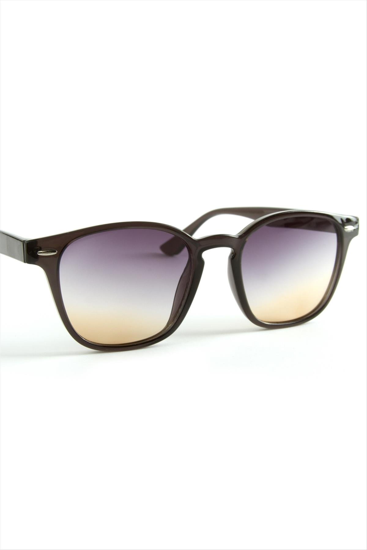 Çizgili Oval Güneş Gözlüğü