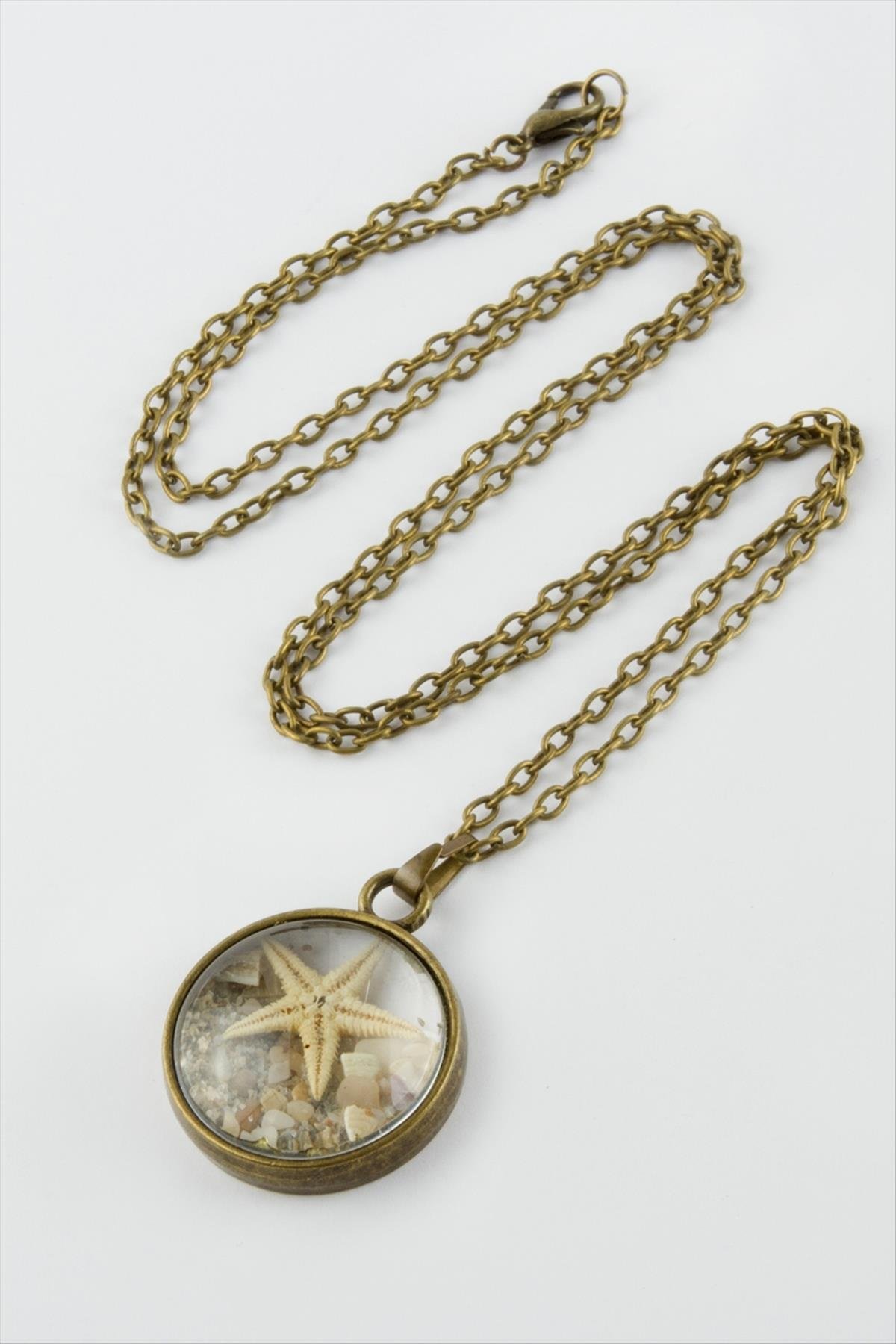 Deniz Yıldızı Canlı Kolye