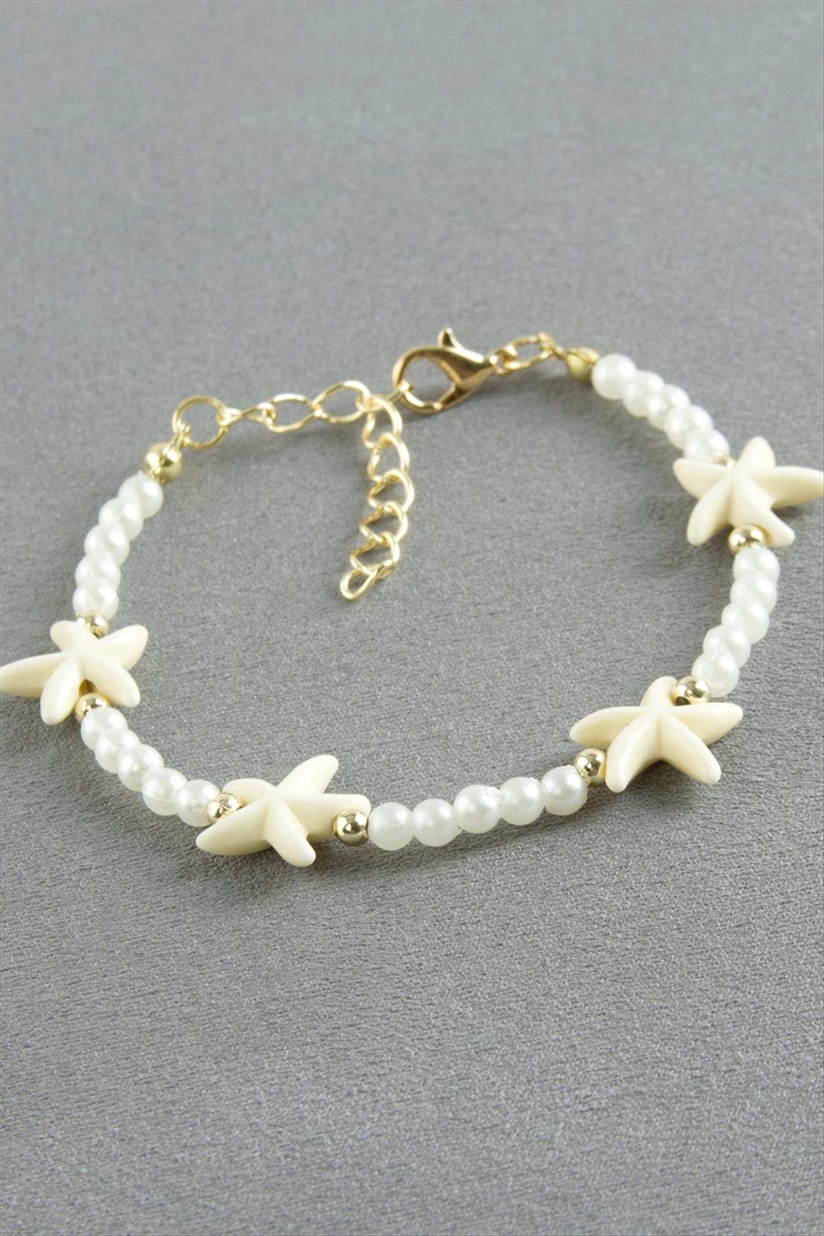 Deniz Yıldızı İnci Bileklik
