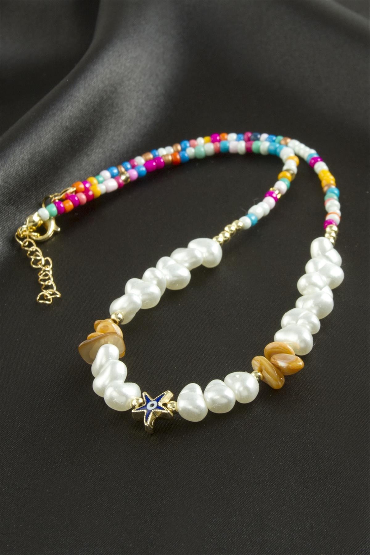 Deniz Yıldızı İnci Kolye