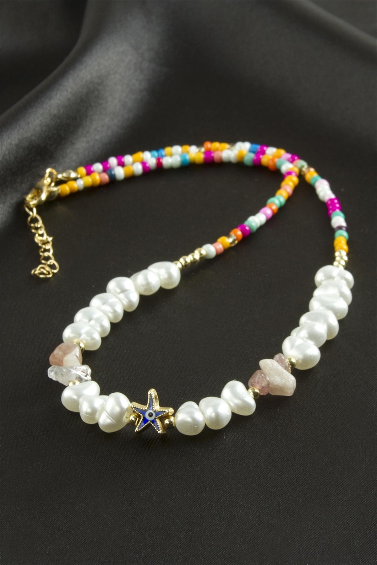 Deniz Yıldızı İnci Kolye