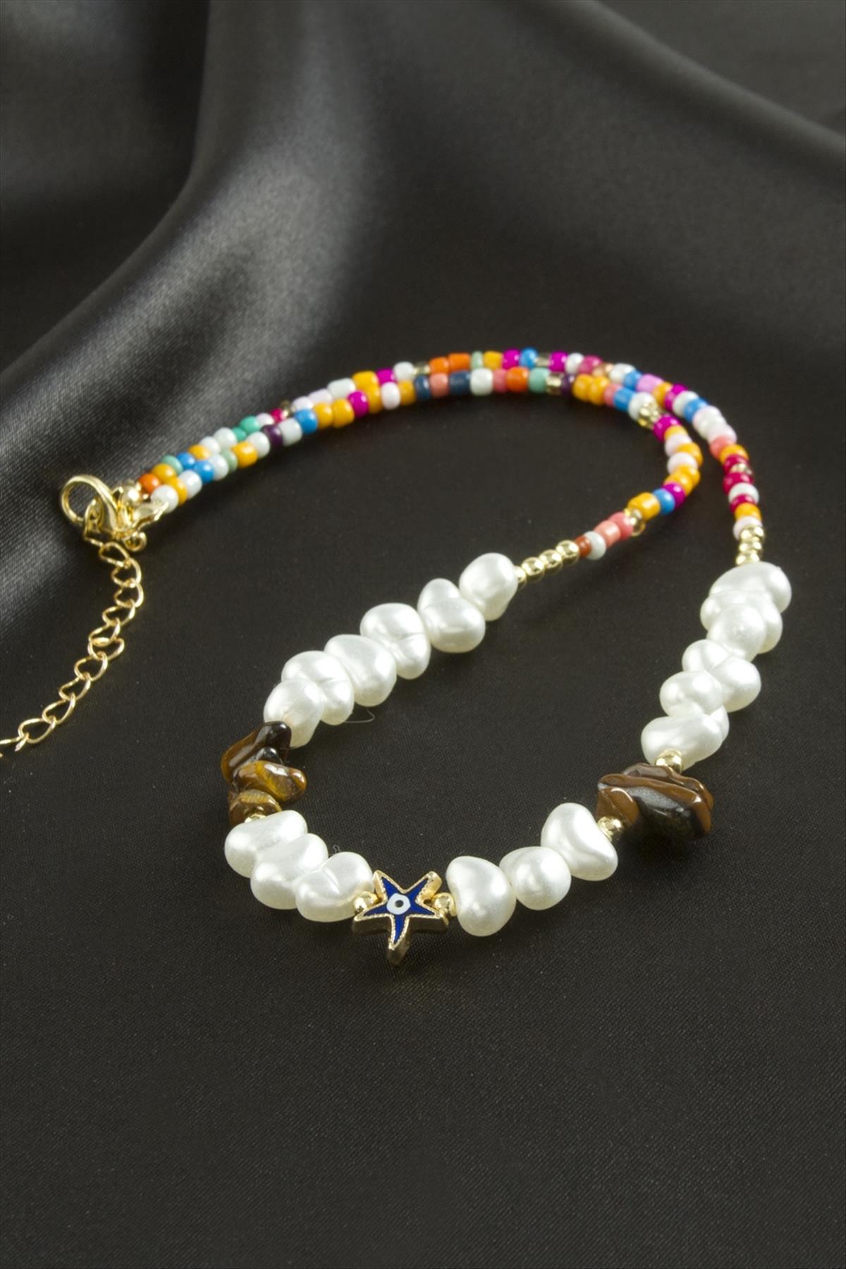 Deniz Yıldızı İnci Kolye