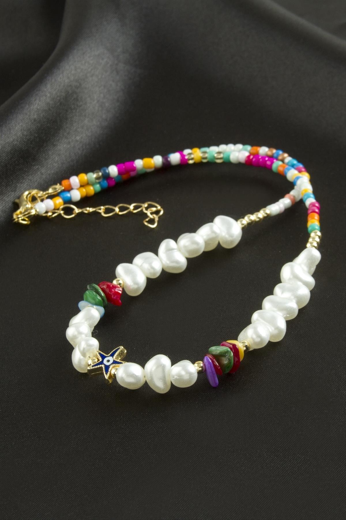 Deniz Yıldızı İnci Kolye