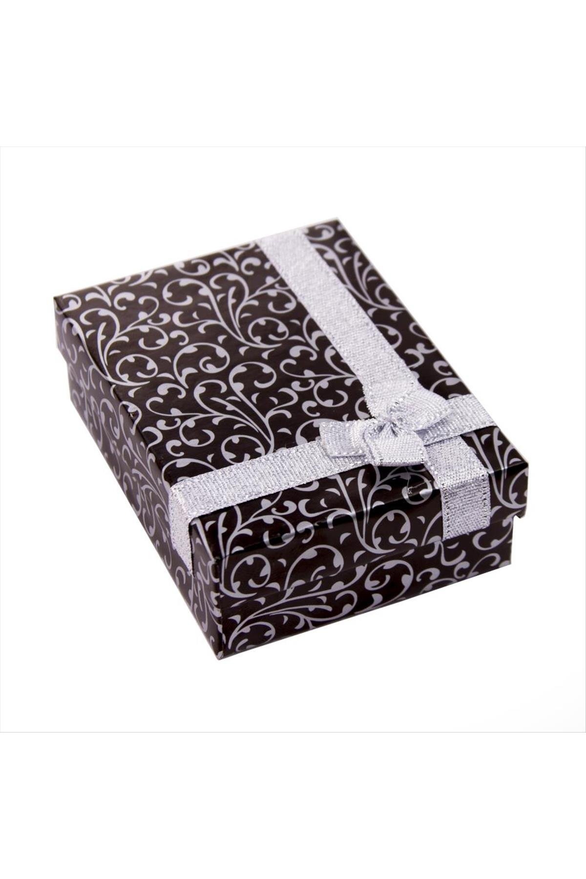 Desenli Set Kolye Hediye Kutusu