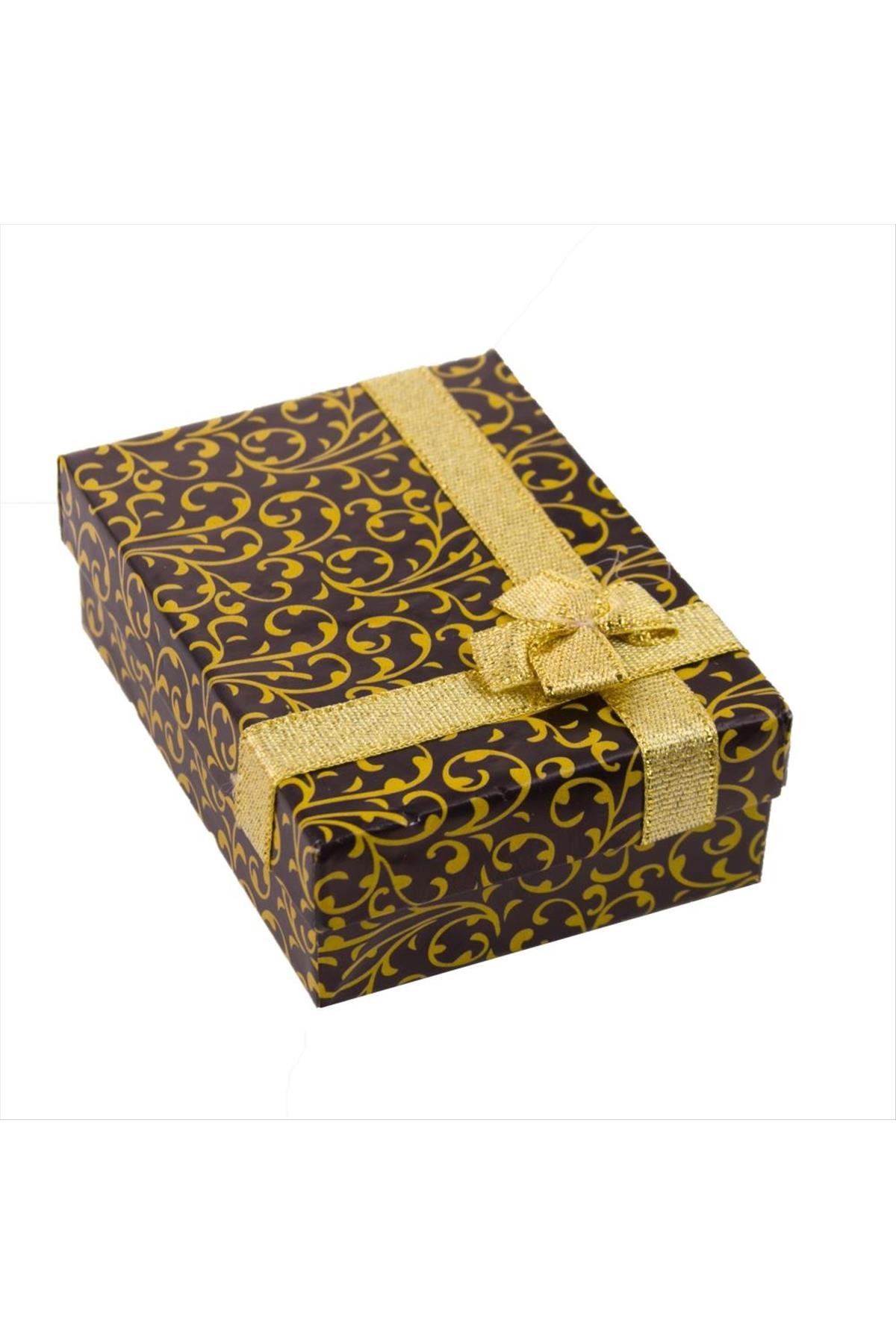Desenli Set Kolye Hediye Kutusu