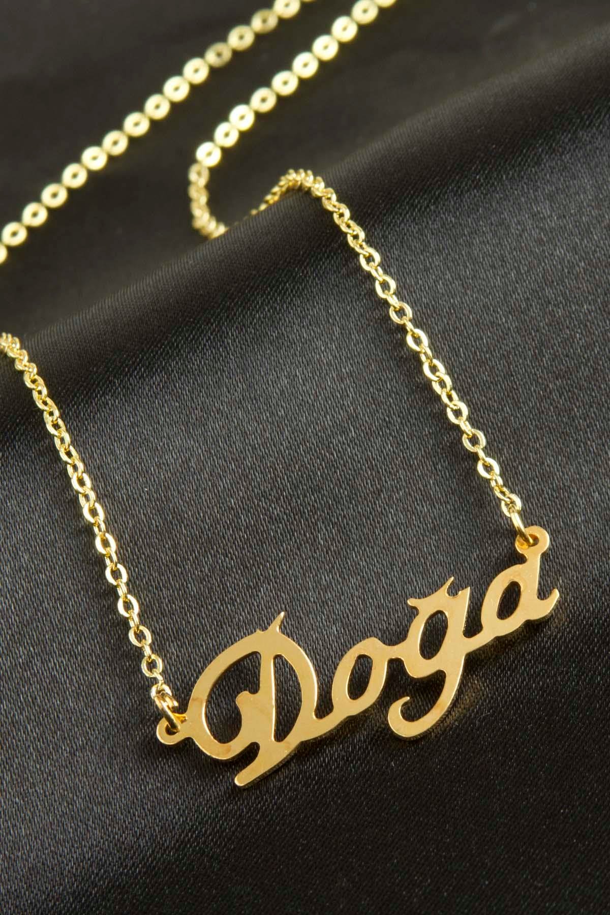 Doğa İsimli Kolye (Kişiye Özel)