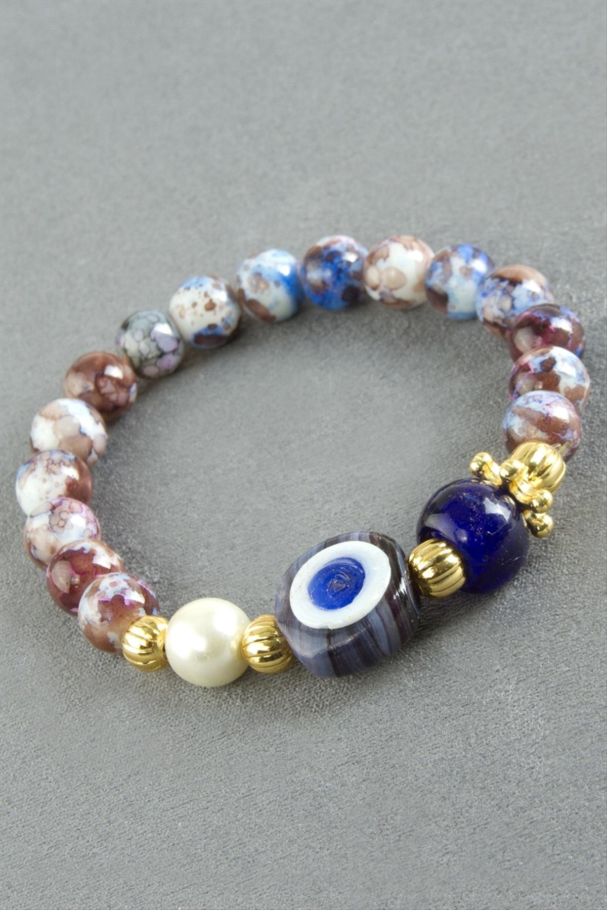 Etnik Ceyt Doğaltaş Bileklik