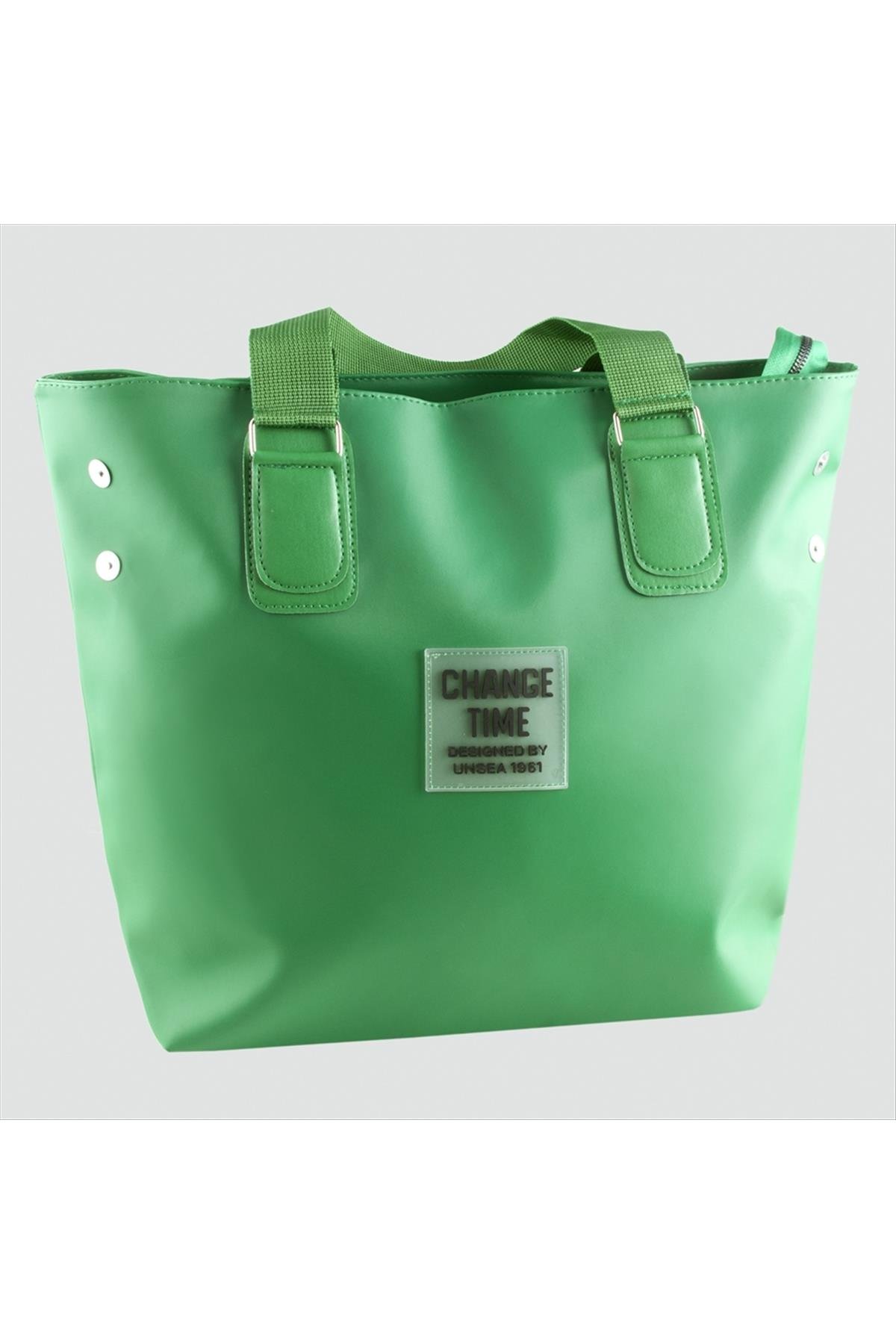 Fermuarlı Yeni Sezon Askılı Kadın Çanta Büyük