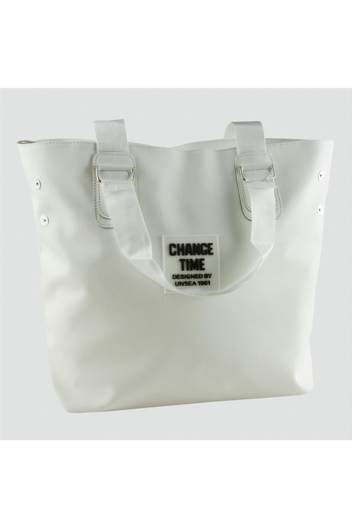 Fermuarlı Yeni Sezon Askılı Kadın Çanta Büyük