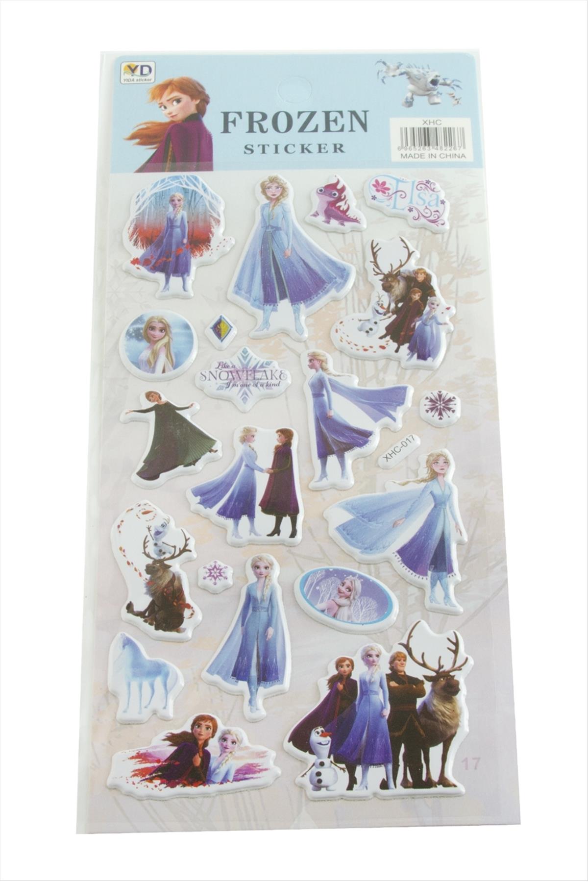 Firozen Kabartmalı Sticker