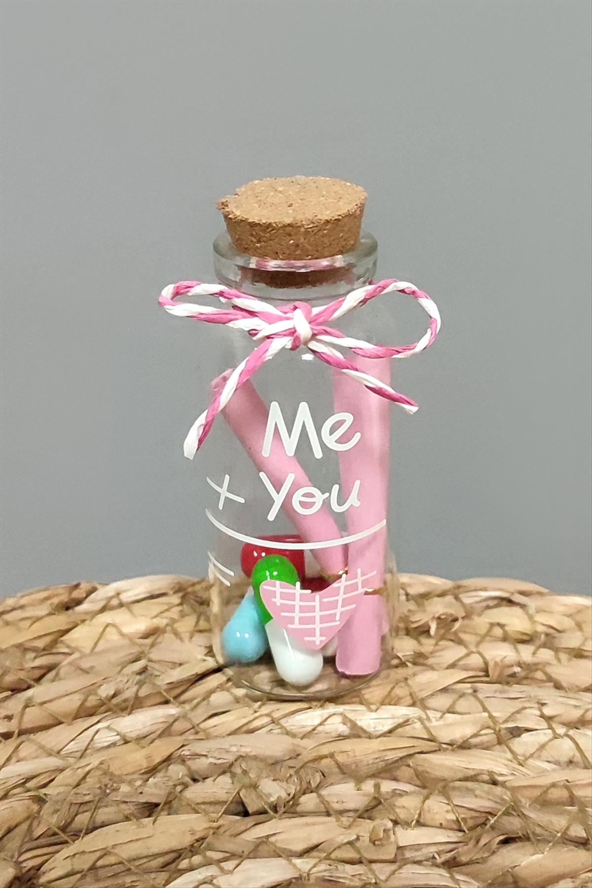 Fiyong Bağlamalı Dilek Şişesi