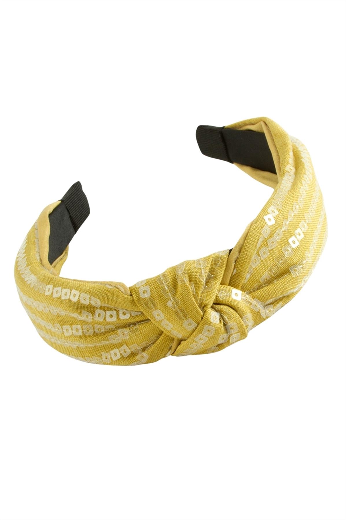 Fiyong Pullu Desenli Taç