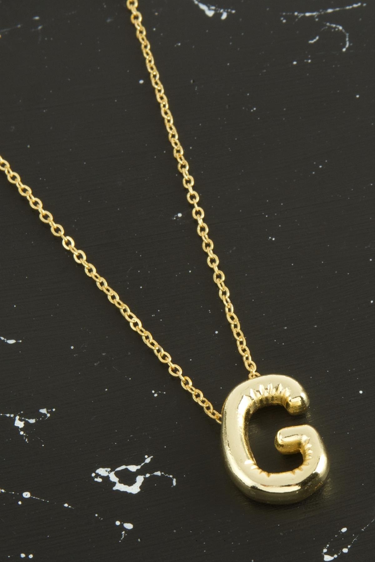 G Harfli Balon Kolye