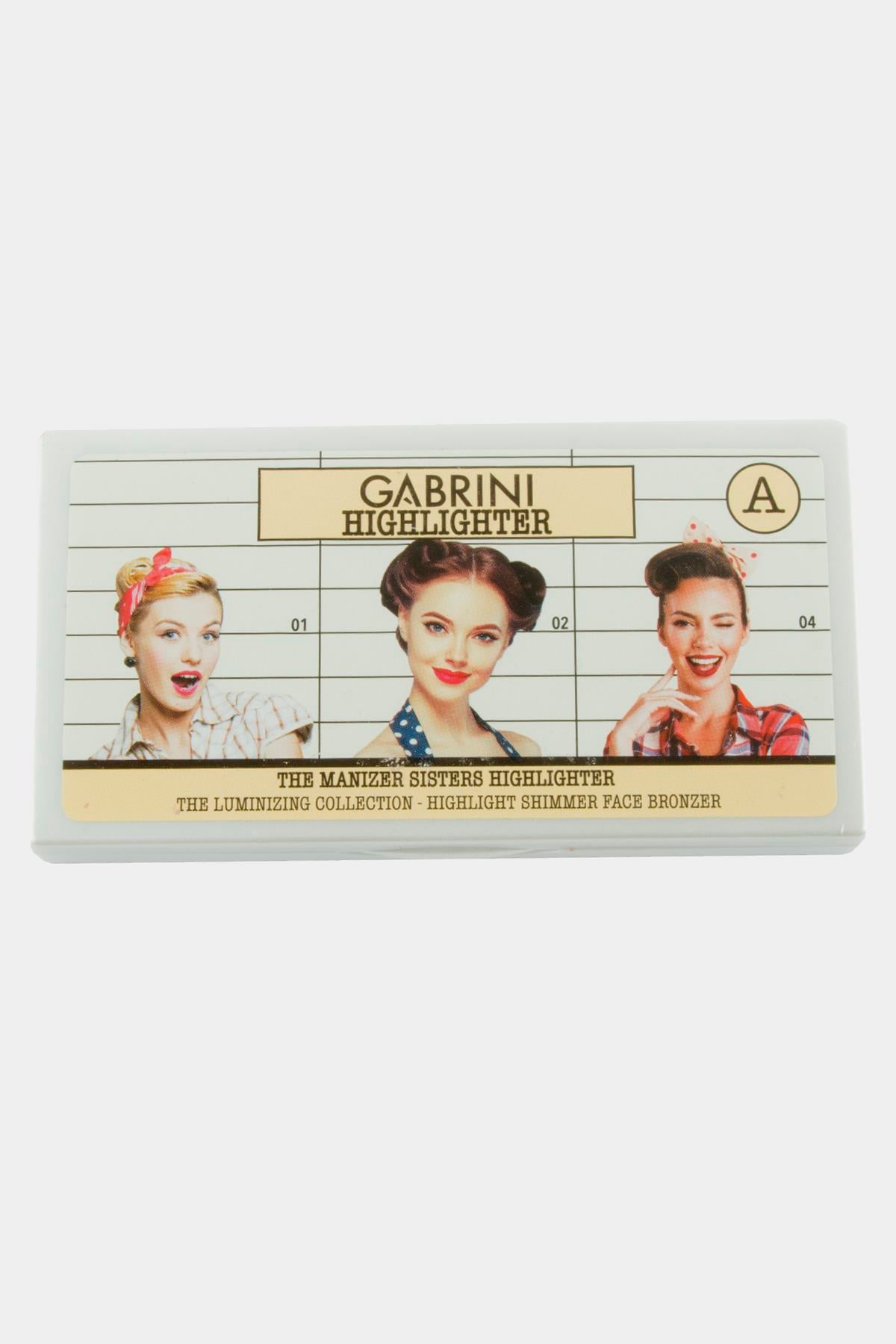 Gabrini 3'lü Highlighter Palet Set