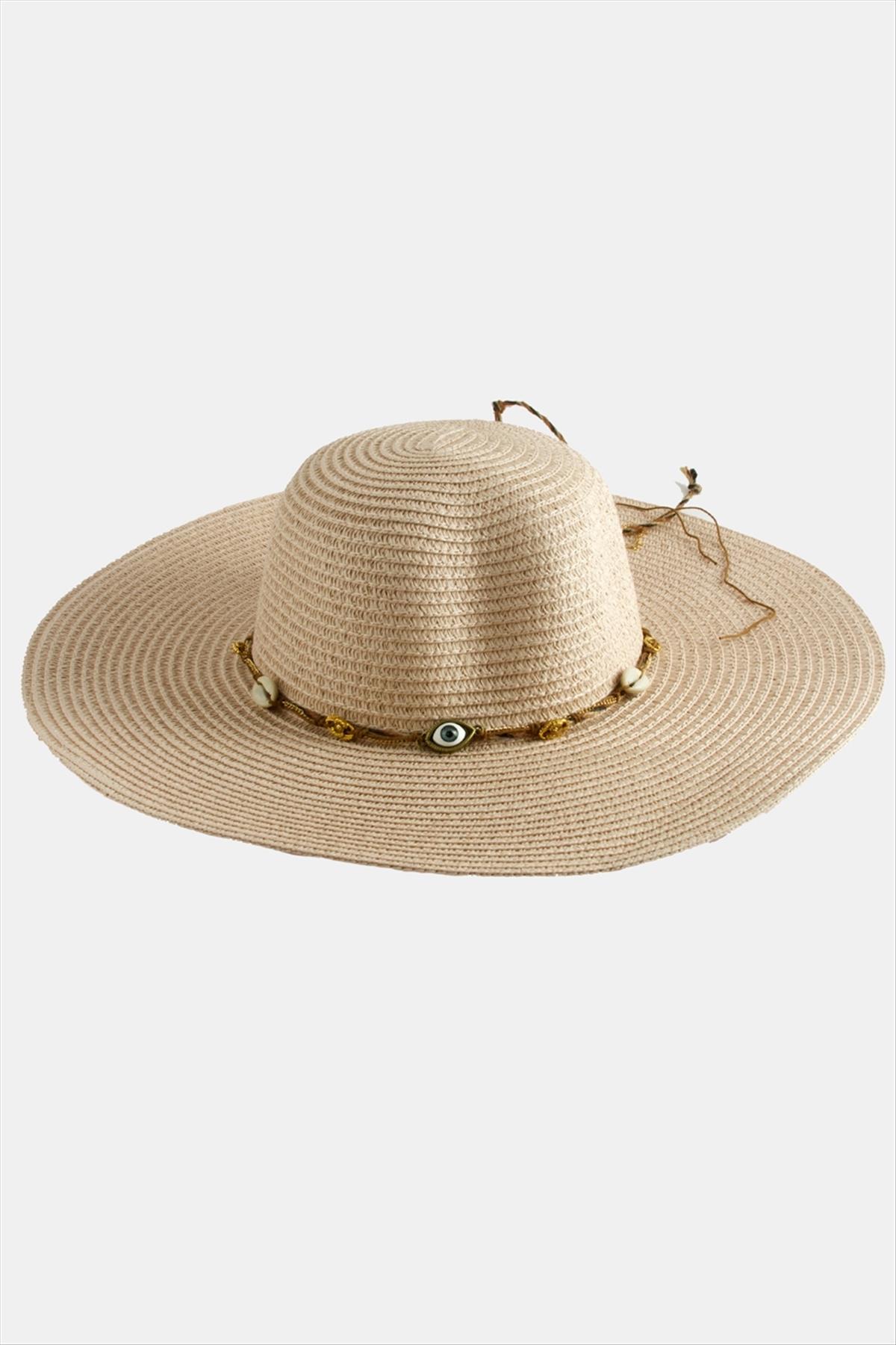 Göz Örme Zincir Hasır Şapka