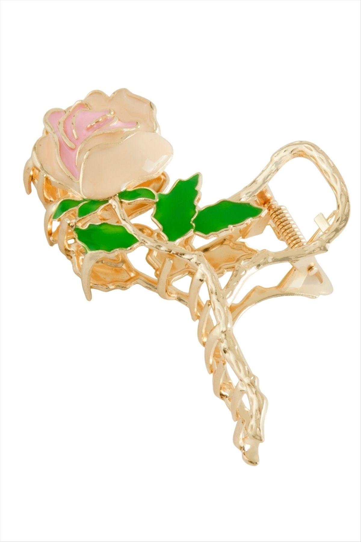 Gül Metal Mandal Toka 11 cm