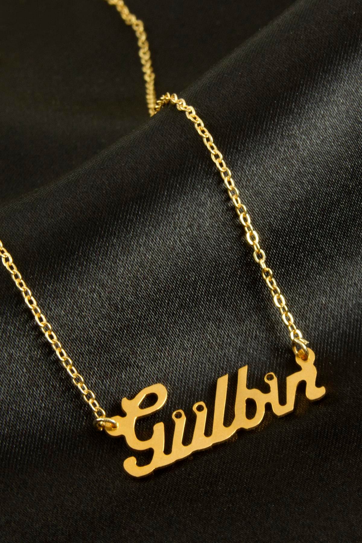 Gülbin İsimli Kolye (Kişiye Özel)