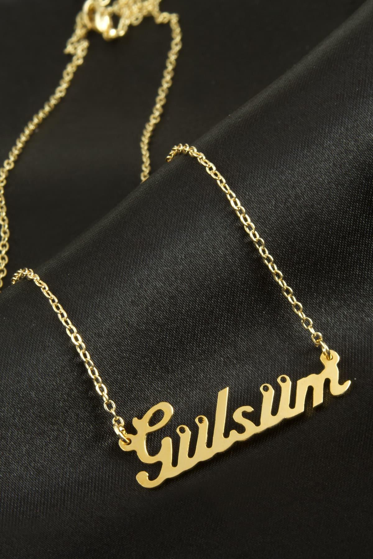 Gülsüm İsimli Kolye (Kişiye Özel)