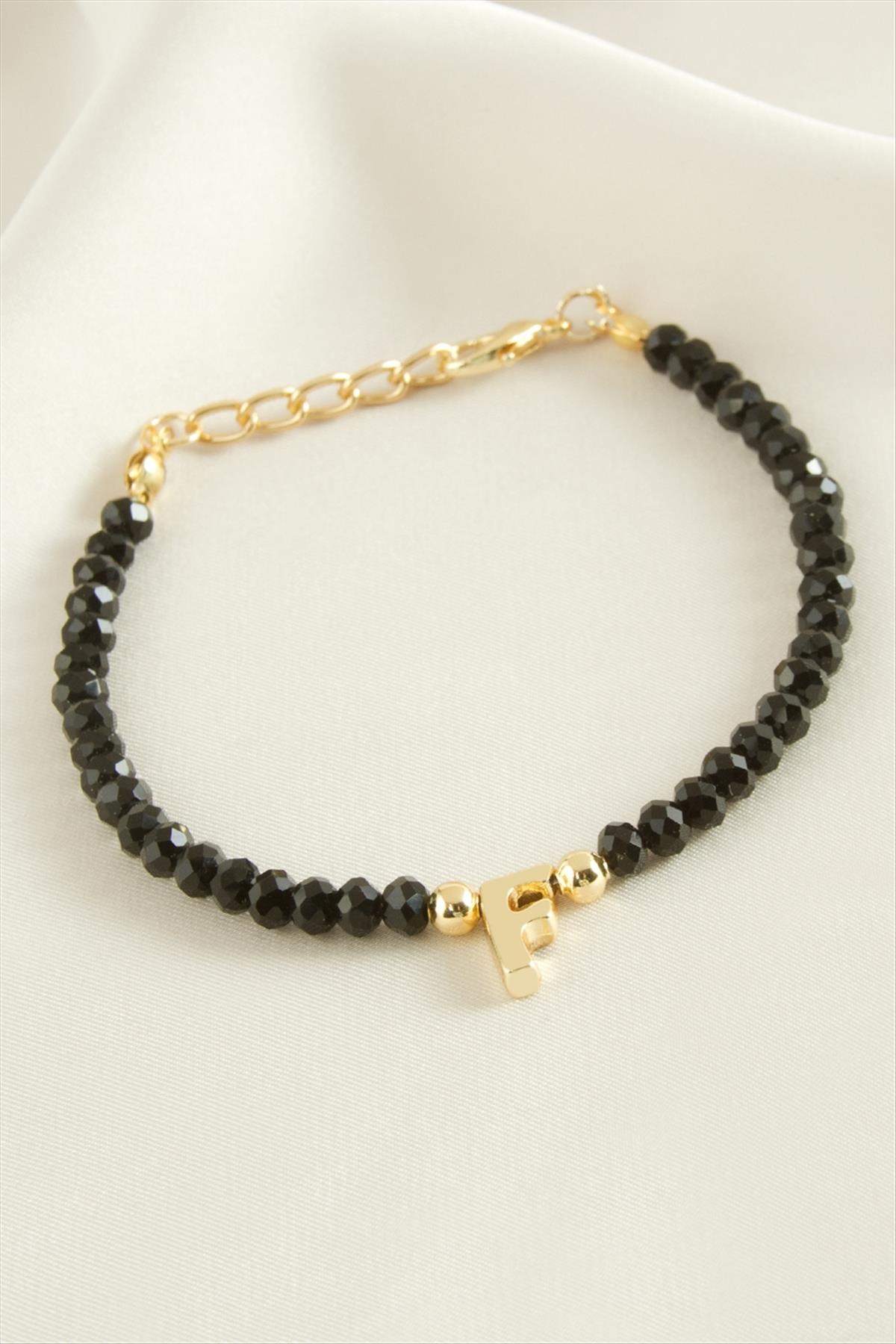 Harfli Kristal Trend Bileklik