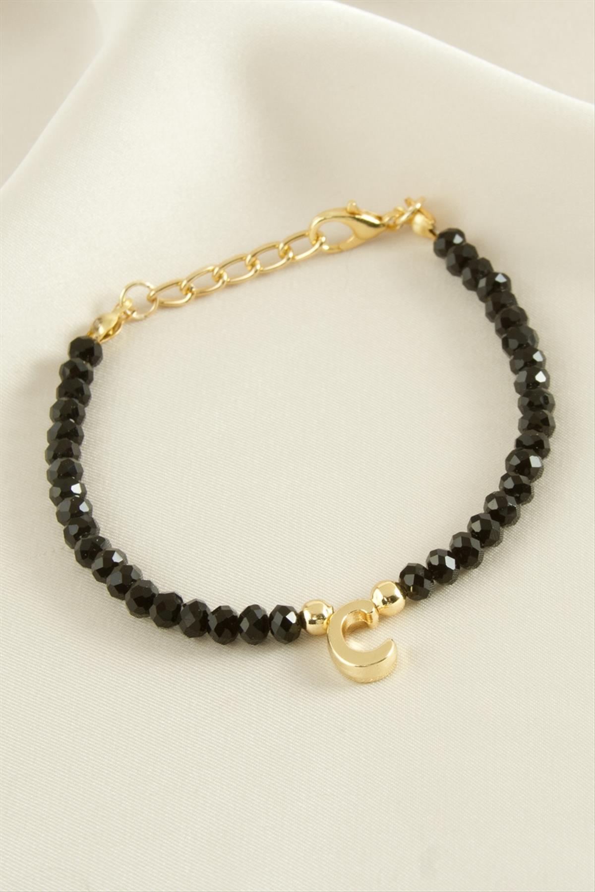 Harfli Kristal Trend Bileklik