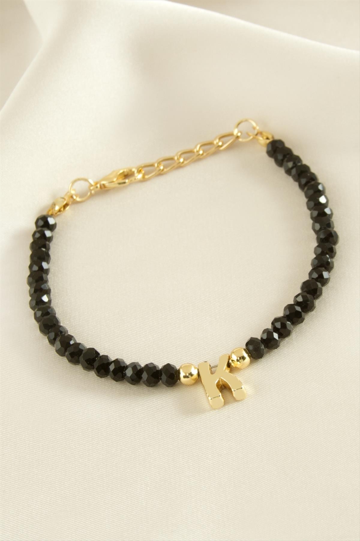 Harfli Kristal Trend Bileklik