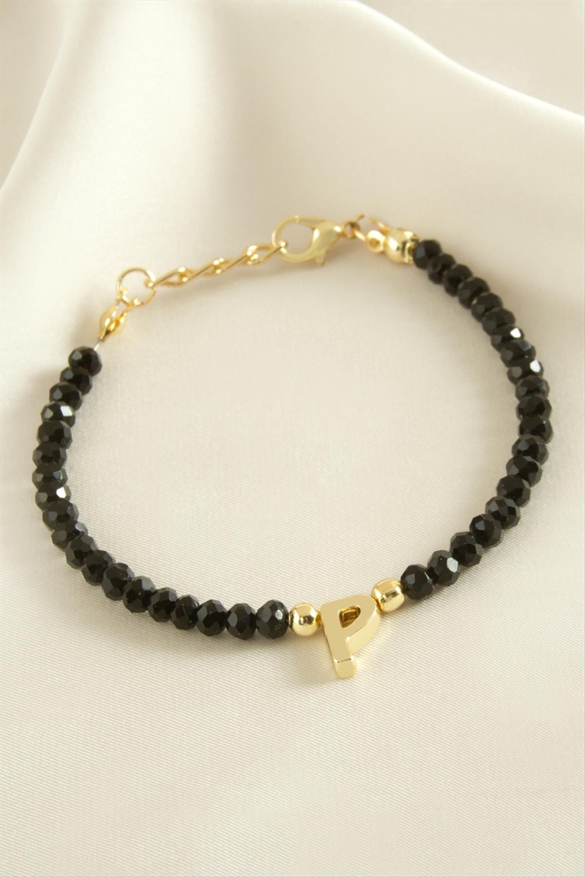 Harfli Kristal Trend Bileklik