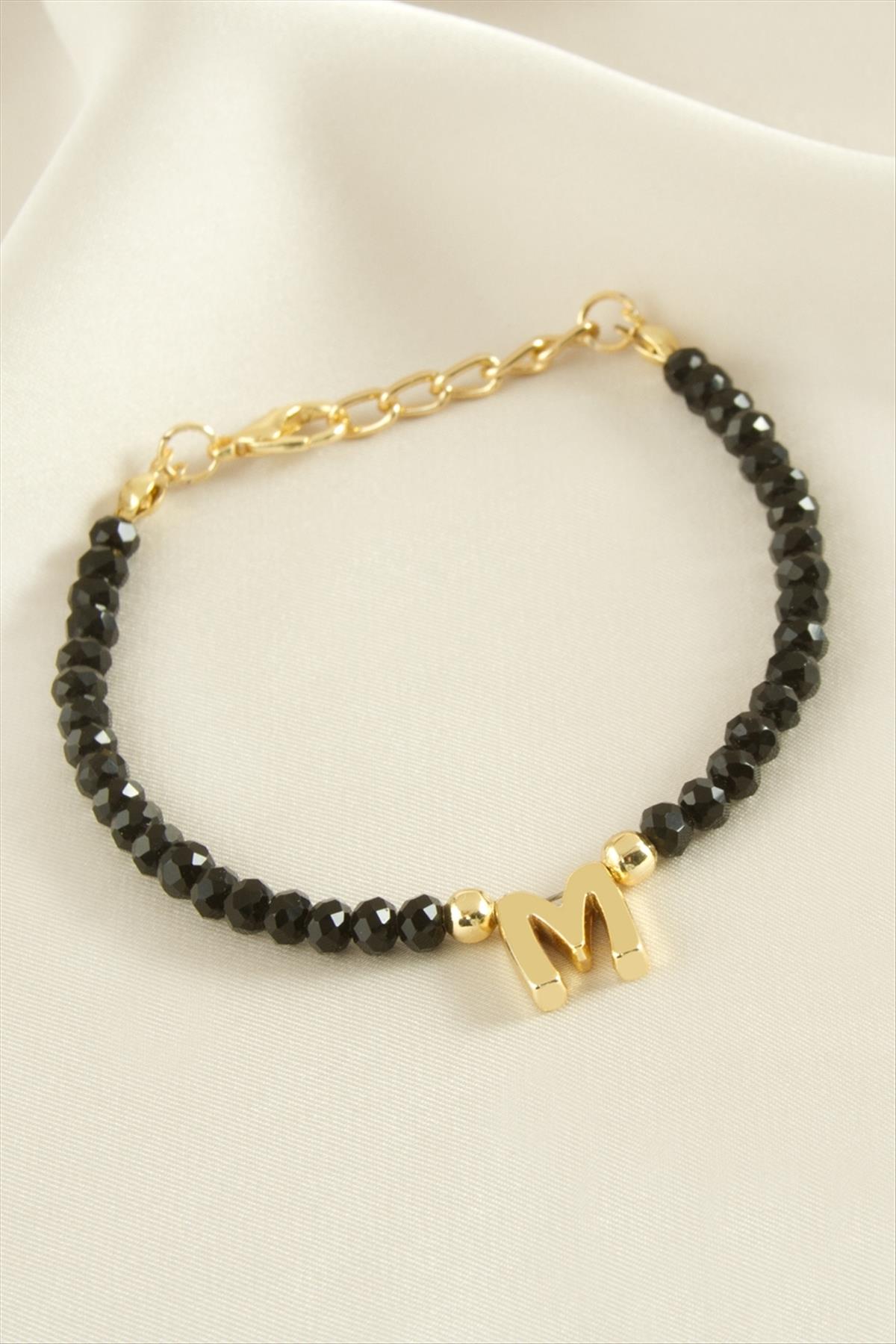 Harfli Kristal Trend Bileklik