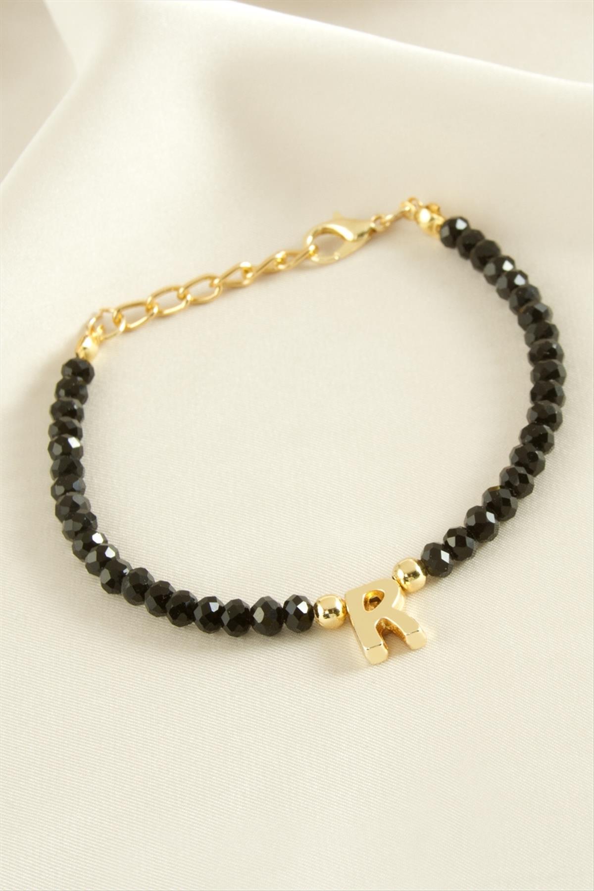 Harfli Kristal Trend Bileklik