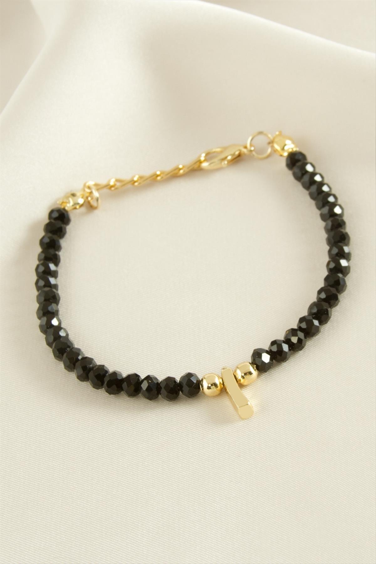 Harfli Kristal Trend Bileklik