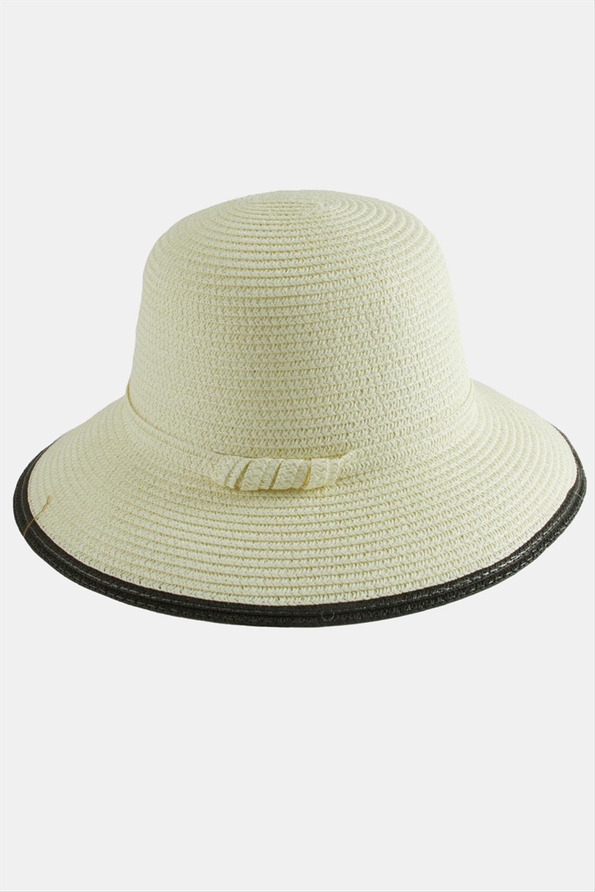 Hasır Plaj Şapkası
