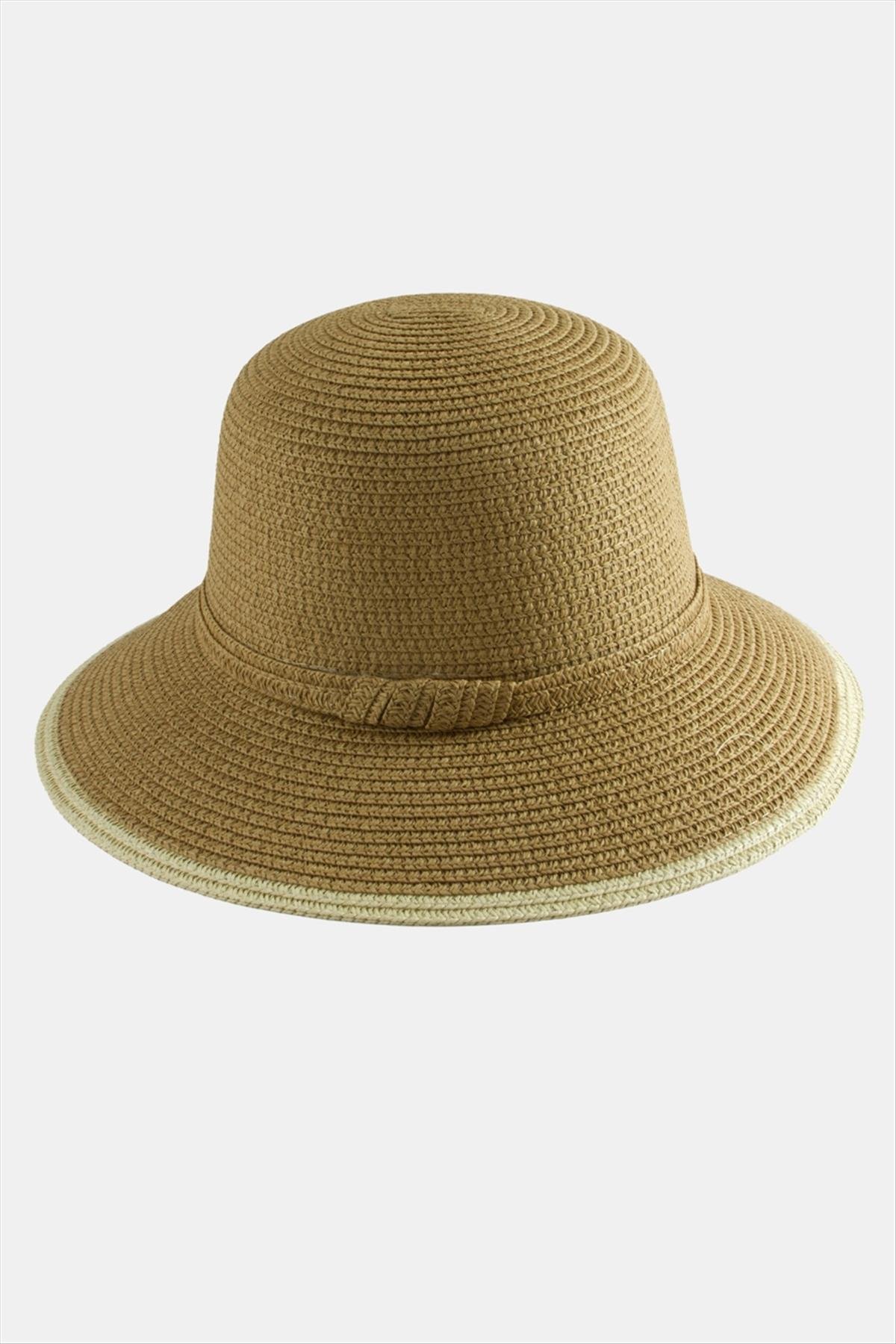 Hasır Plaj Şapkası